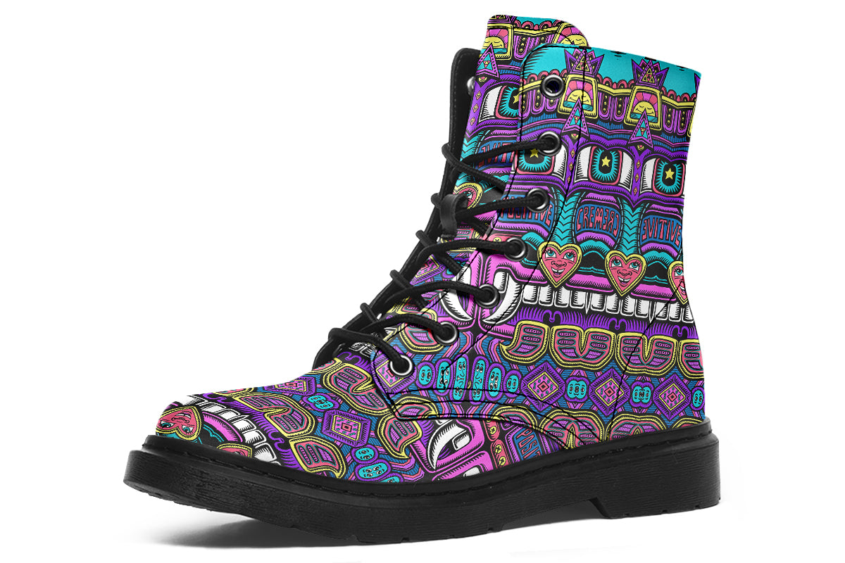 "Mega Tribal Can" Boots