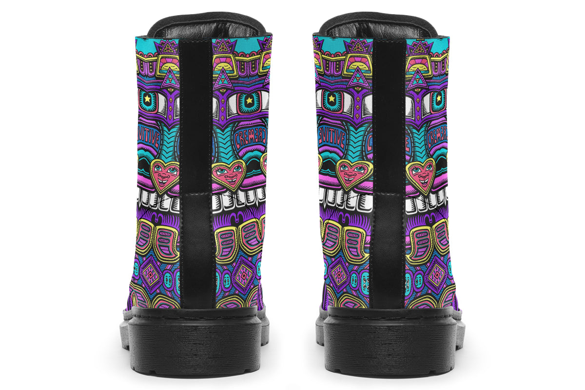 "Mega Tribal Can" Boots