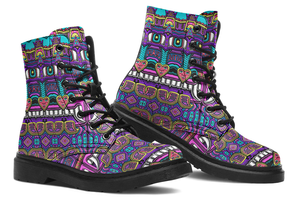 "Mega Tribal Can" Boots