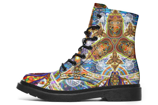 "Messeges From A Healing Fractal Dimention" Boots