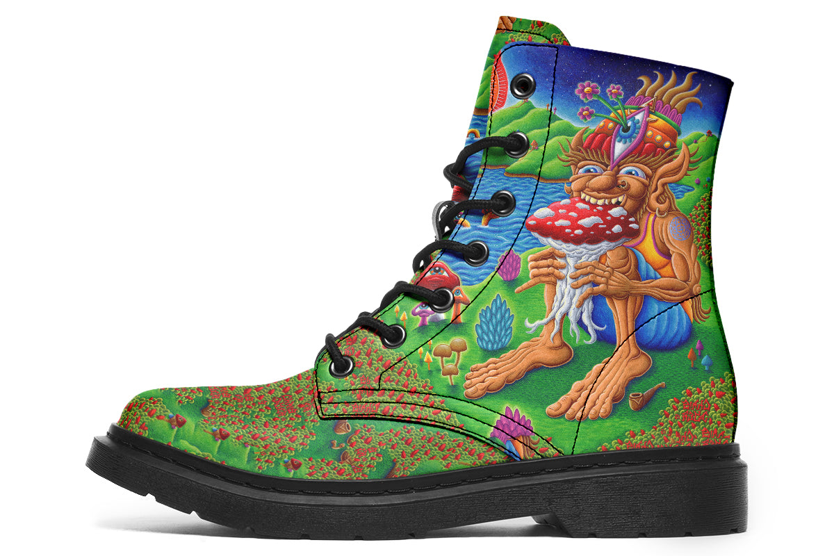 "Muncher Of Mushroomland" Boots