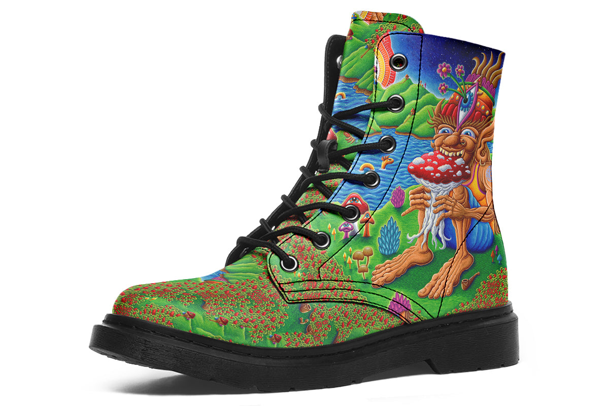 "Muncher Of Mushroomland" Boots