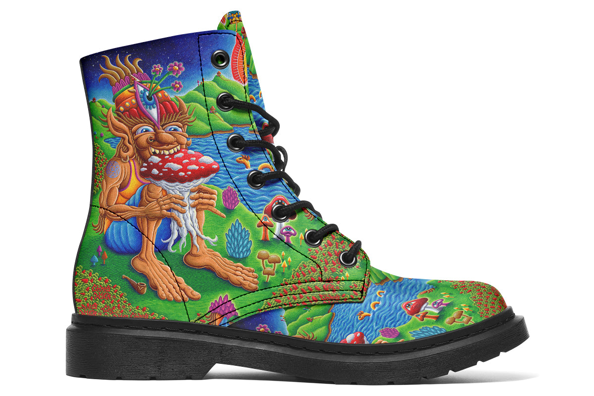 "Muncher Of Mushroomland" Boots