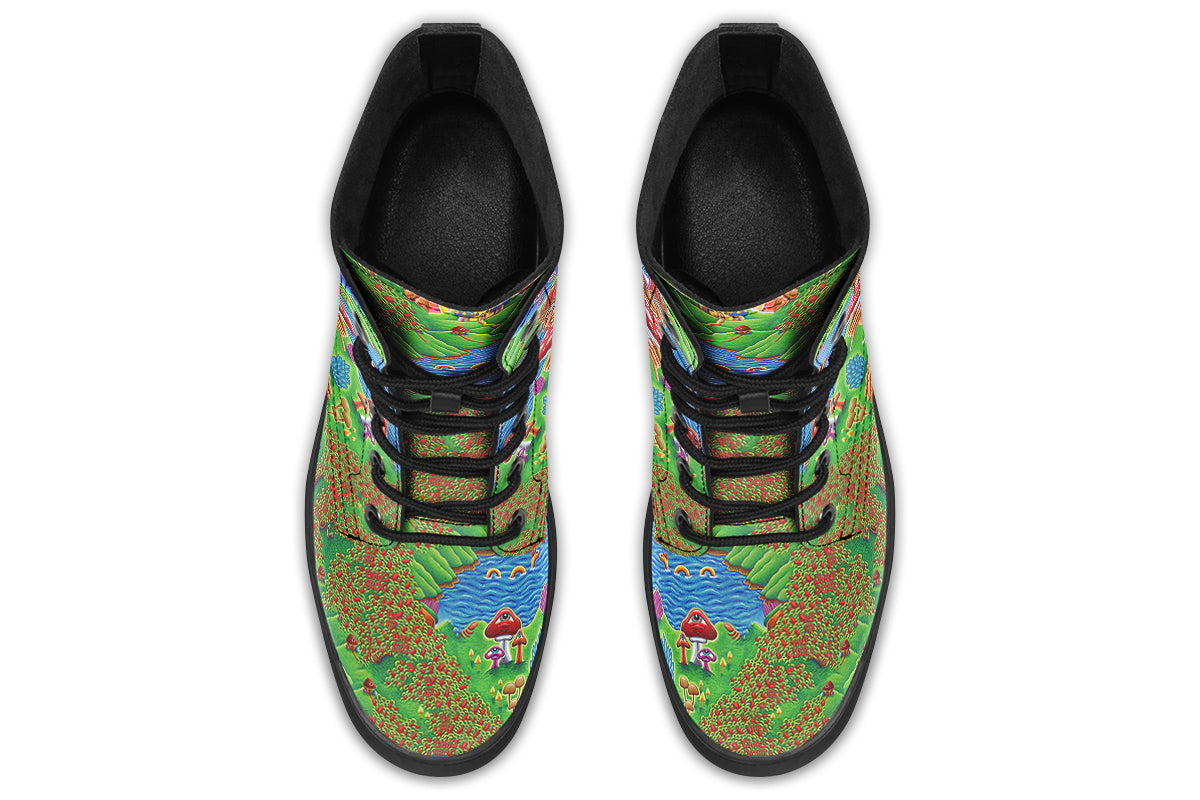 "Muncher Of Mushroomland" Boots