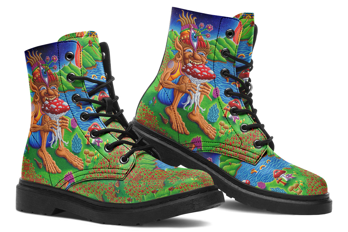 "Muncher Of Mushroomland" Boots