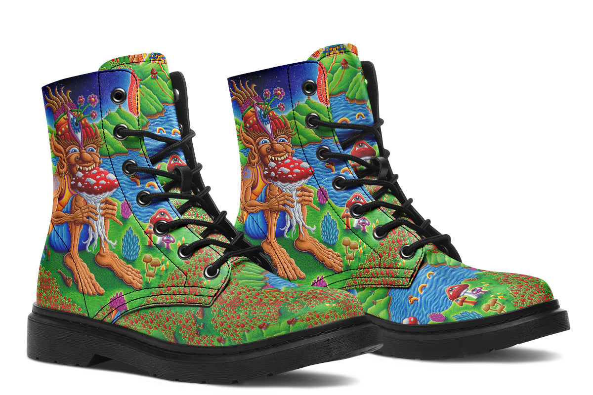 "Muncher Of Mushroomland" Boots