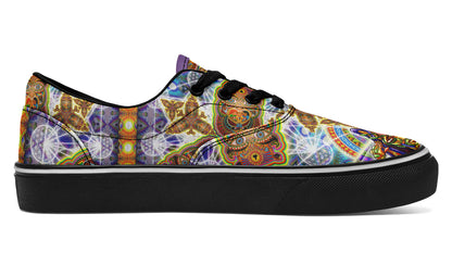 "Messeges From A Healing Fractal Dimention" Classic Shoes