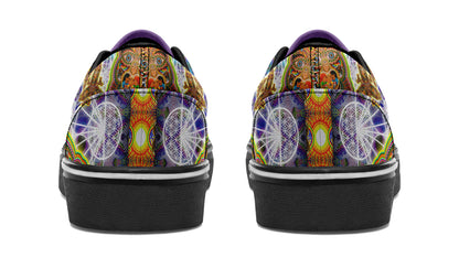 "Messeges From A Healing Fractal Dimention" Classic Shoes