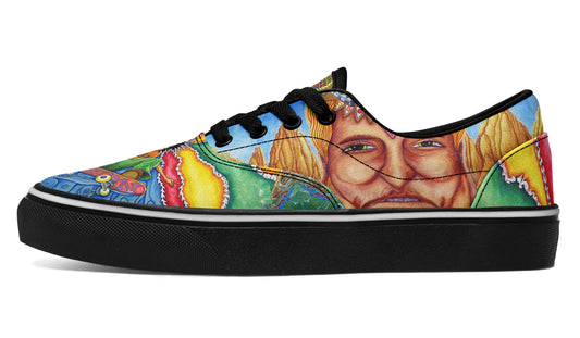 "Skateboard Spirituality" Classic Shoes