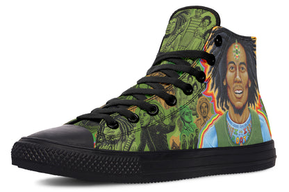 "Bob Marley Roots" High Tops