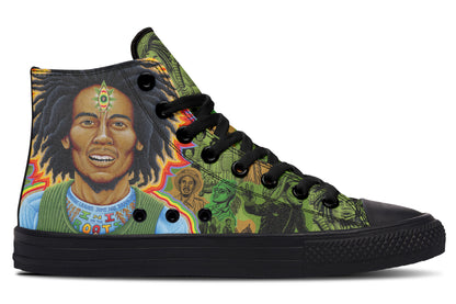 "Bob Marley Roots" High Tops