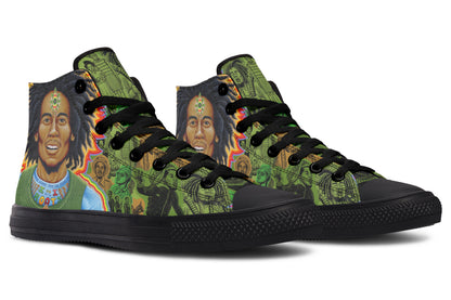 "Bob Marley Roots" High Tops