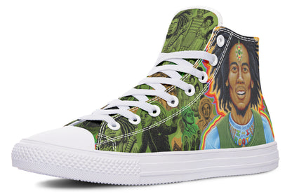 "Bob Marley Roots" High Tops