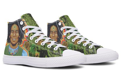 "Bob Marley Roots" High Tops