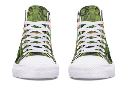 "Bob Marley Roots" High Tops