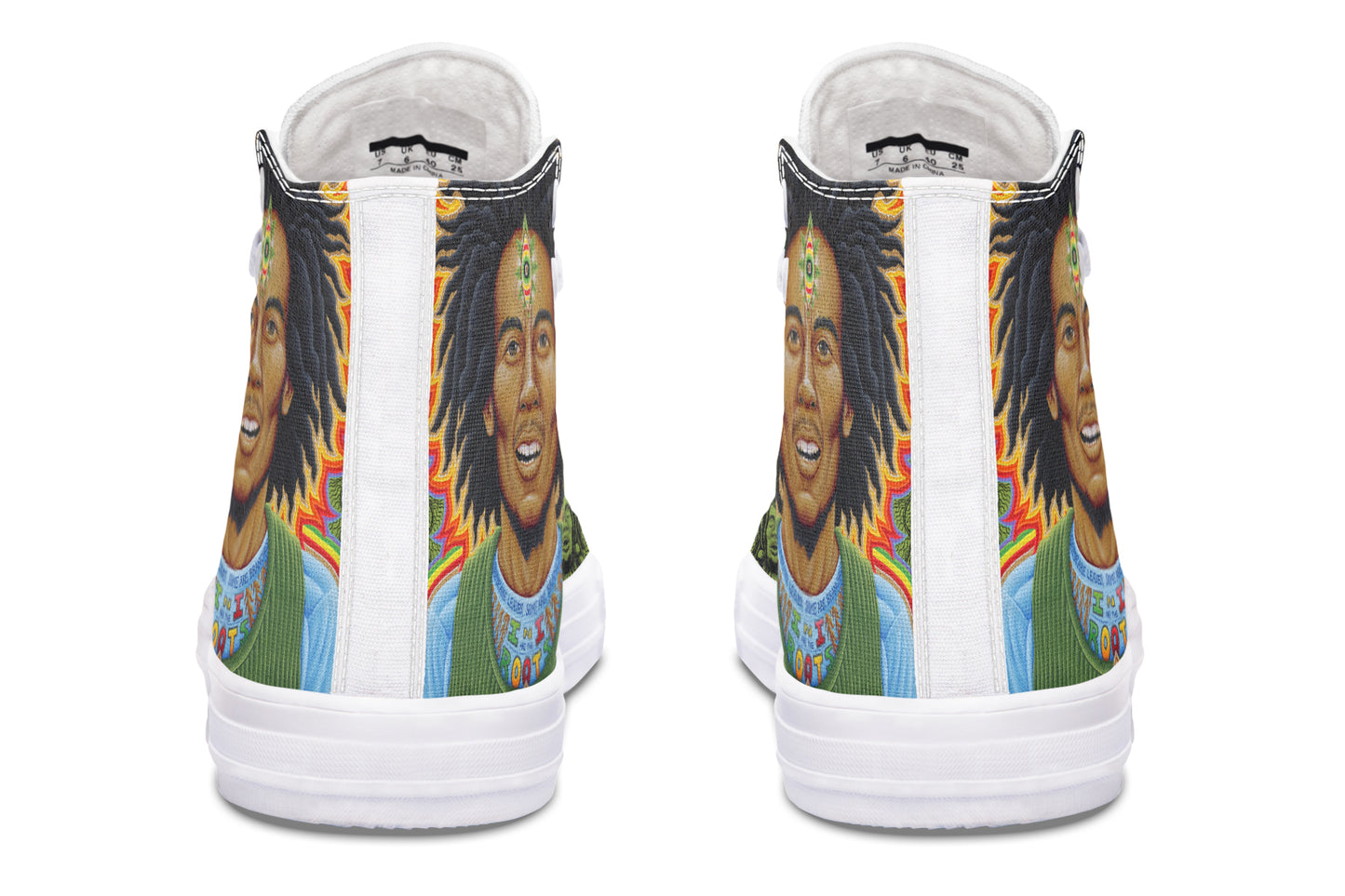 "Bob Marley Roots" High Tops