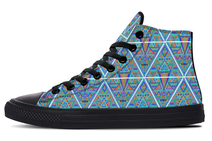 "DMT Pattern" High Tops