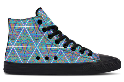 "DMT Pattern" High Tops