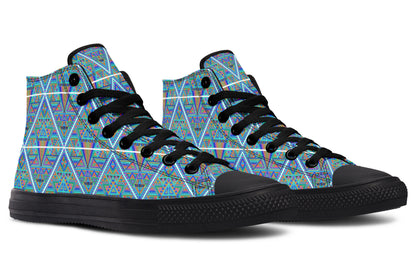 "DMT Pattern" High Tops