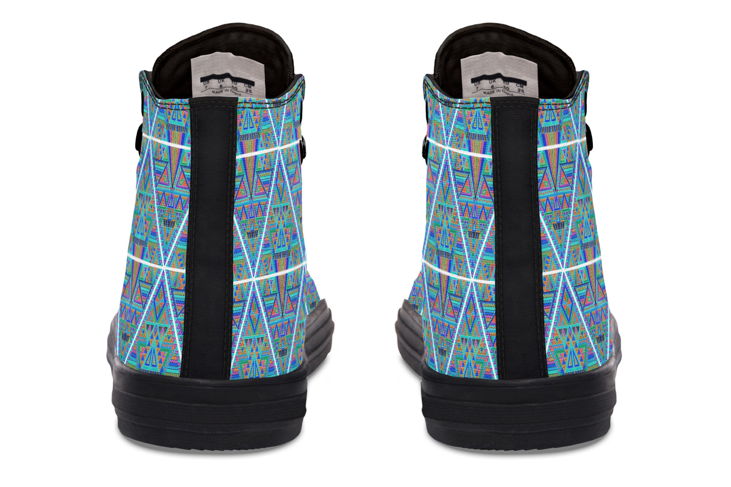 "DMT Pattern" High Tops