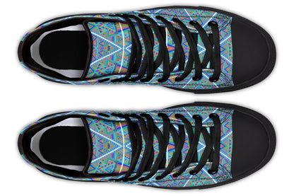 "DMT Pattern" High Tops