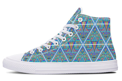 "DMT Pattern" High Tops