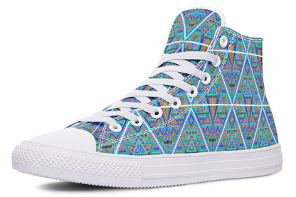 "DMT Pattern" High Tops