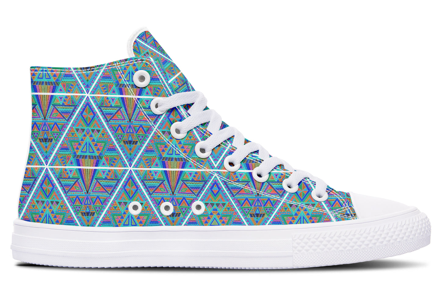 "DMT Pattern" High Tops