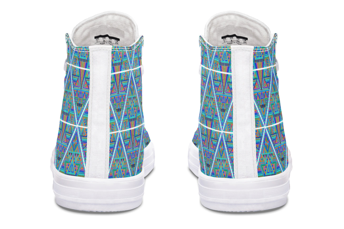 "DMT Pattern" High Tops