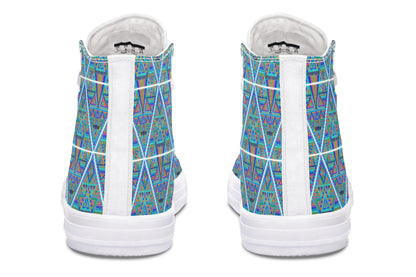 "DMT Pattern" High Tops