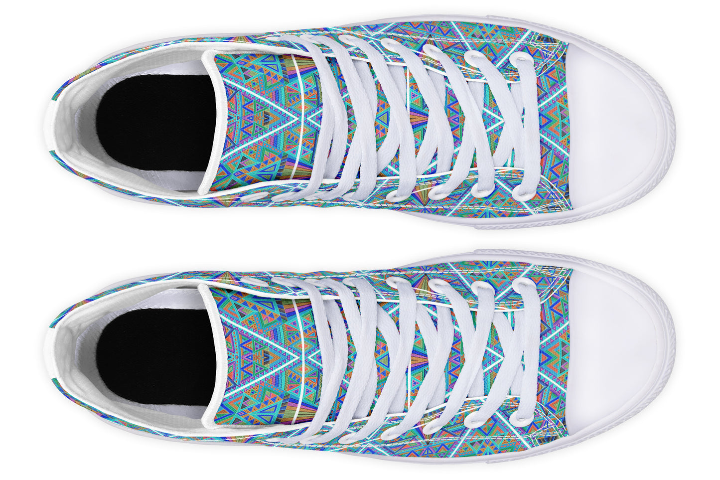 "DMT Pattern" High Tops