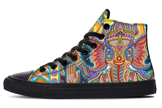 "Jai Ganesha" High Tops