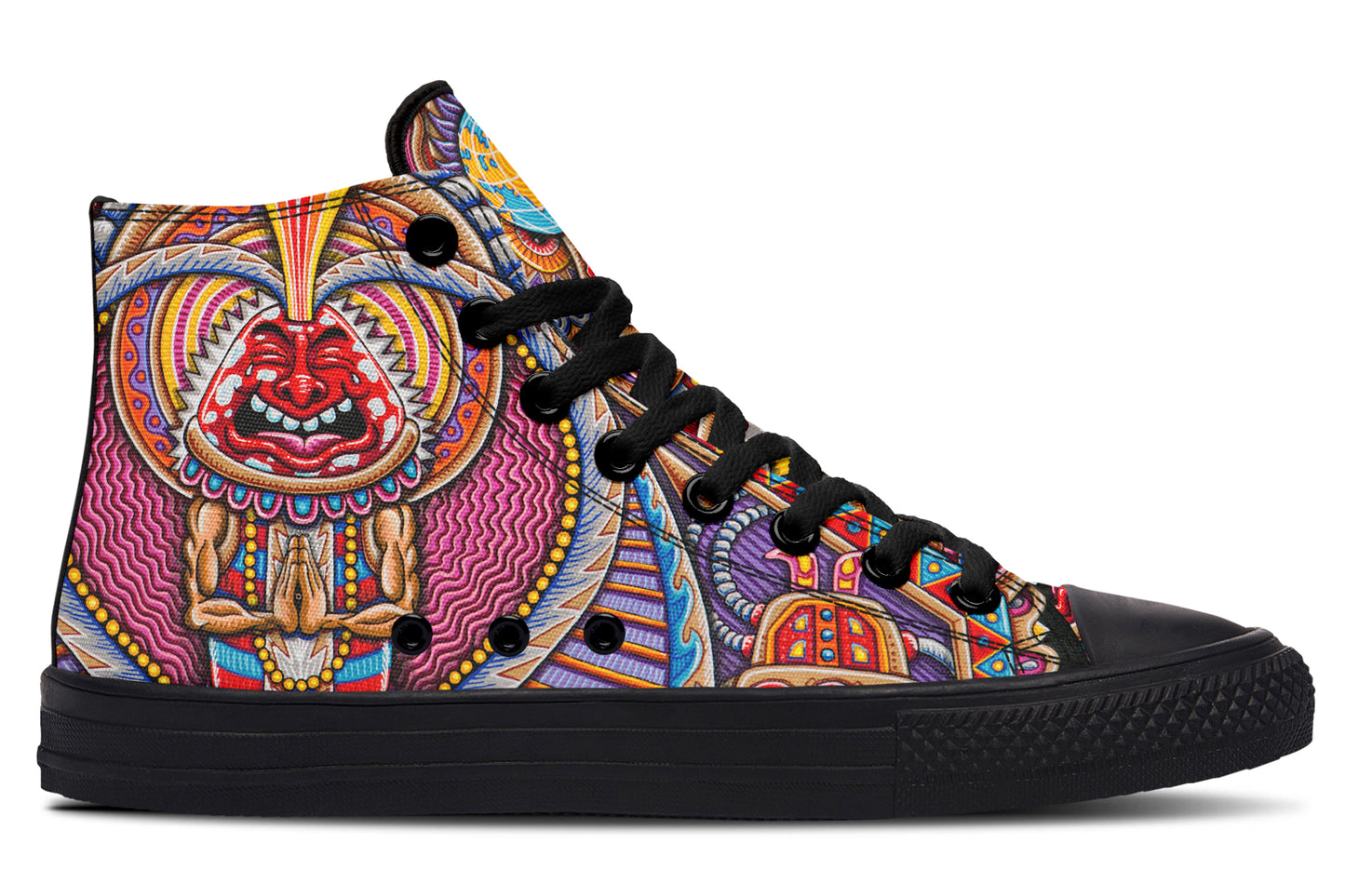 "Kundalini Rising" High Tops