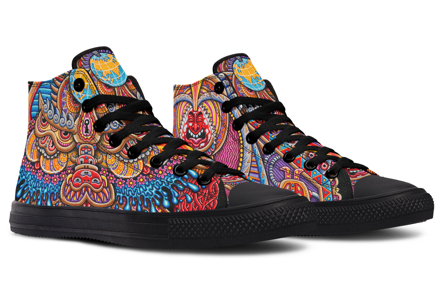 "Kundalini Rising" High Tops