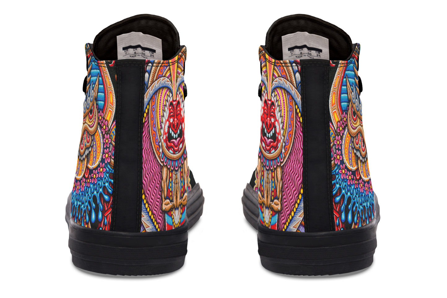 "Kundalini Rising" High Tops