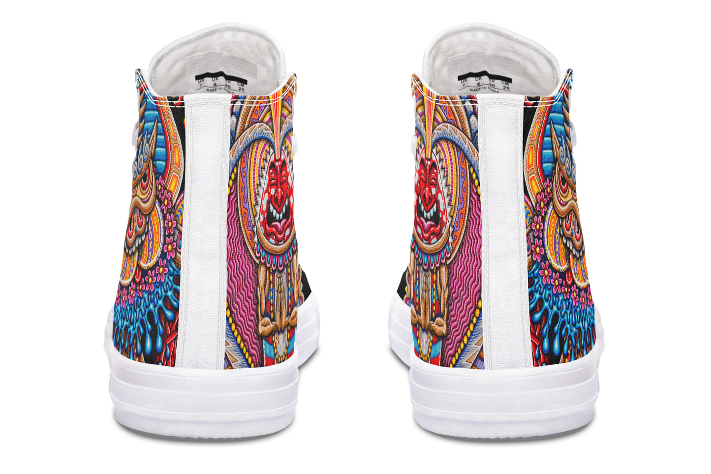 "Kundalini Rising" High Tops