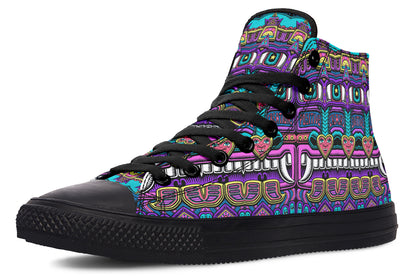 "Mega Tribal Can" High Tops