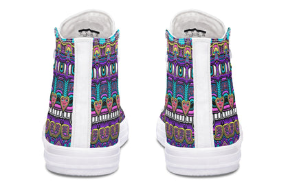 "Mega Tribal Can" High Tops