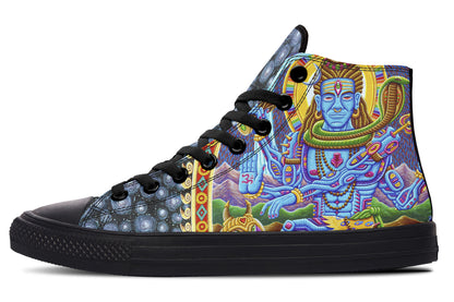 "Nataraja Shiva" High Tops