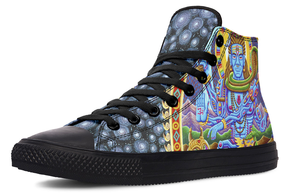 "Nataraja Shiva" High Tops