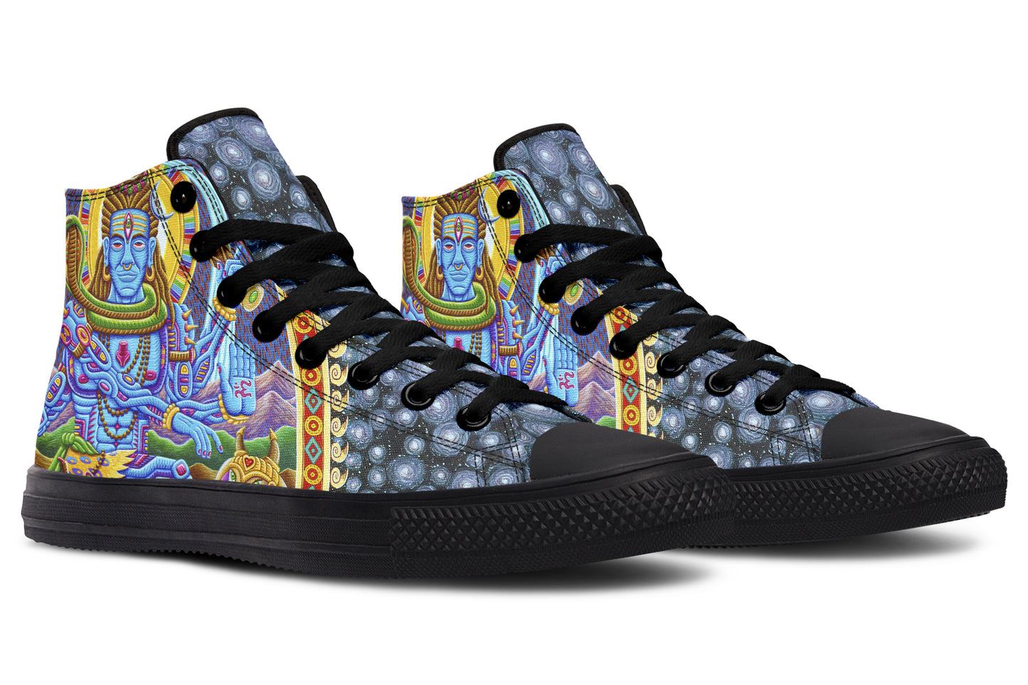 "Nataraja Shiva" High Tops