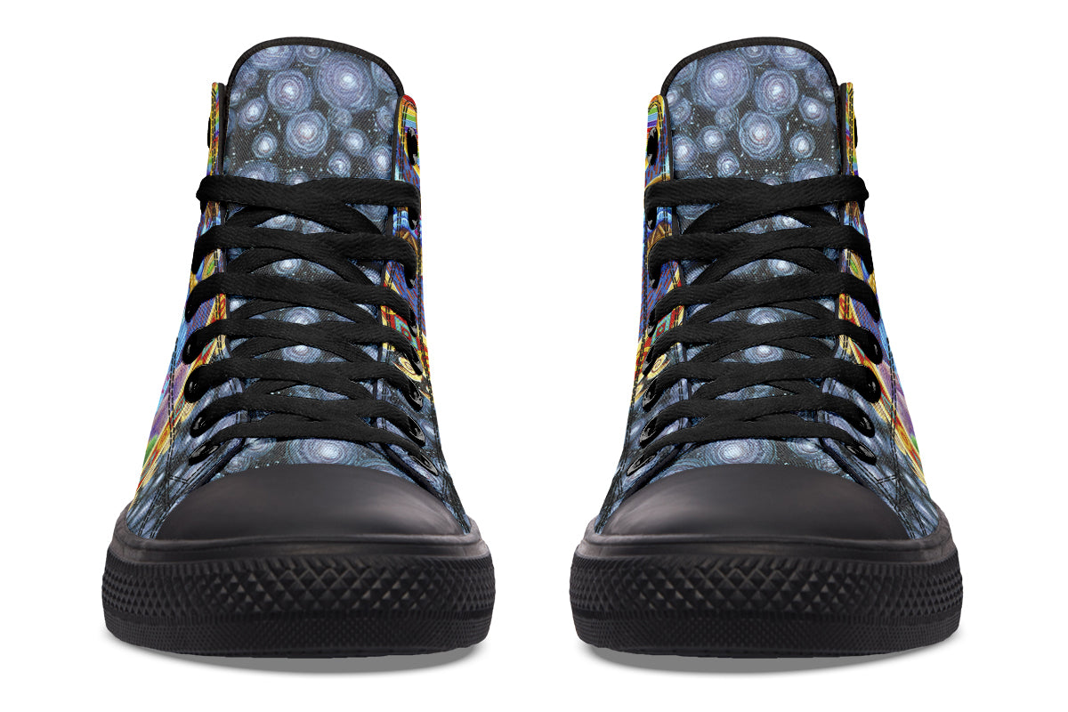 "Nataraja Shiva" High Tops