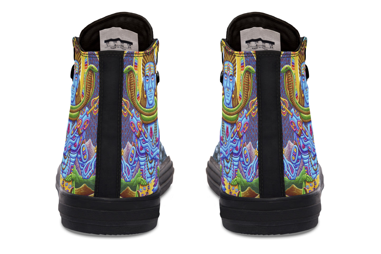 "Nataraja Shiva" High Tops