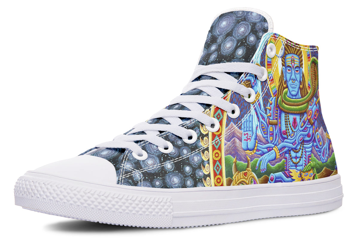 "Nataraja Shiva" High Tops