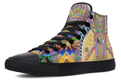 "Neo Human Evolution RGB" High Tops