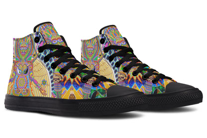 "Neo Human Evolution RGB" High Tops