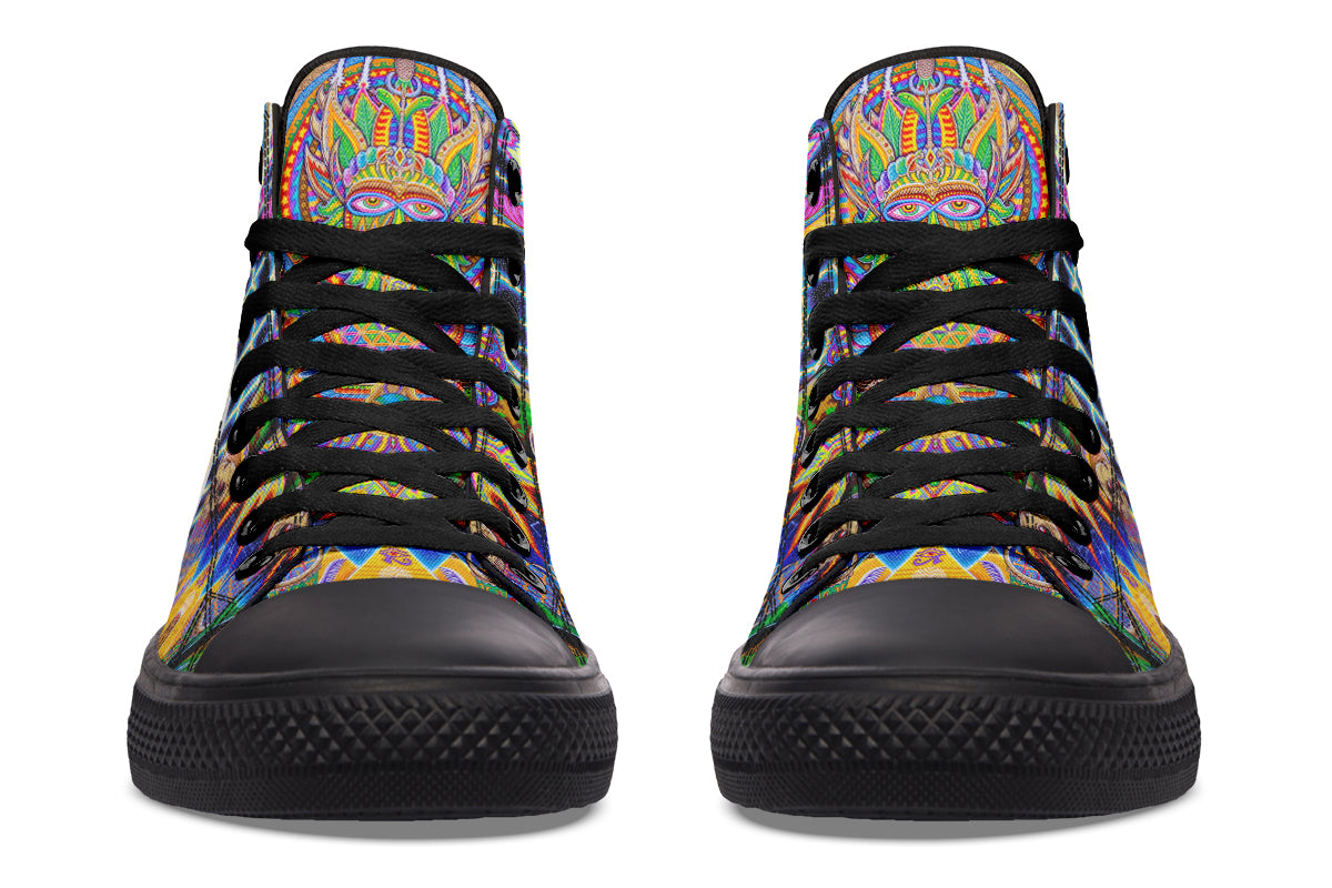 "Neo Human Evolution RGB" High Tops