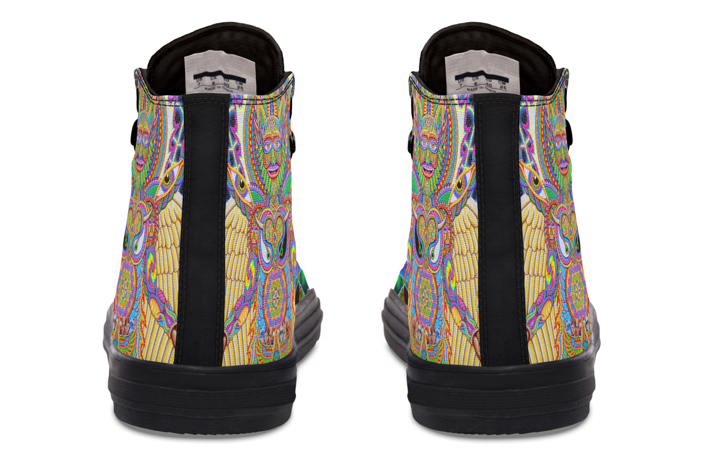 "Neo Human Evolution RGB" High Tops