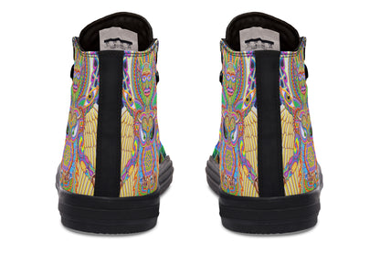 "Neo Human Evolution RGB" High Tops