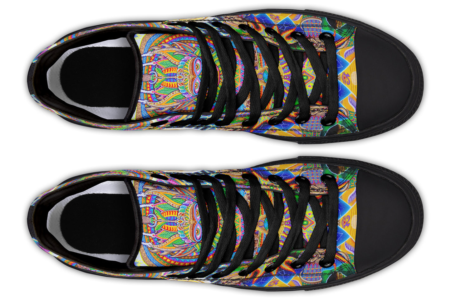 "Neo Human Evolution RGB" High Tops